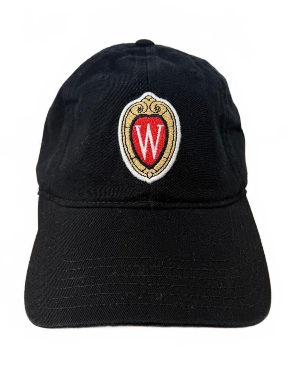 University of Wisconsin Legacy Adjustable Hat Cap Embroidered Crest Logo